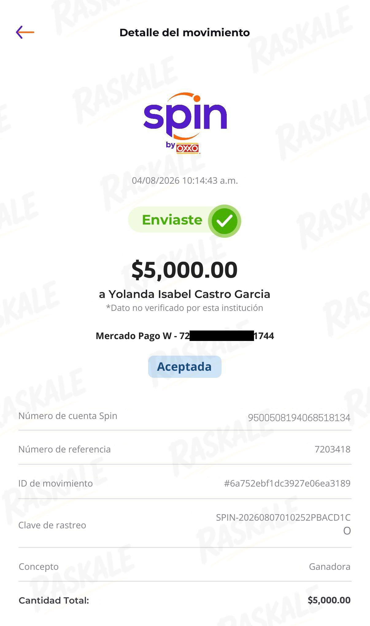 Entrega del premio 1